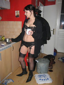 Amateur teen slut with